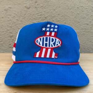 NHRA Rope Hat red/white/blue OS